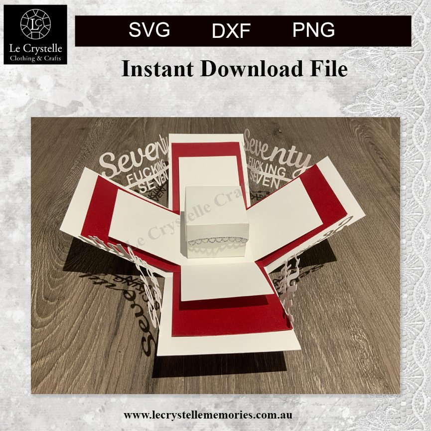 Explosion Box Seventy F Seven SVG - Image 9