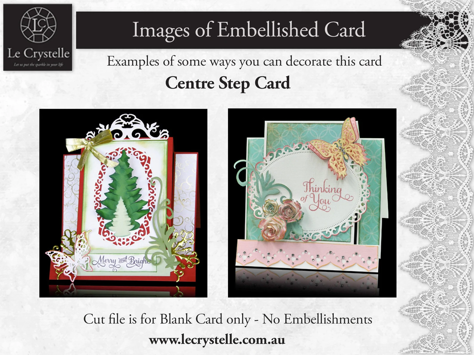 Cardmaking Center Step Card SVG - Image 2
