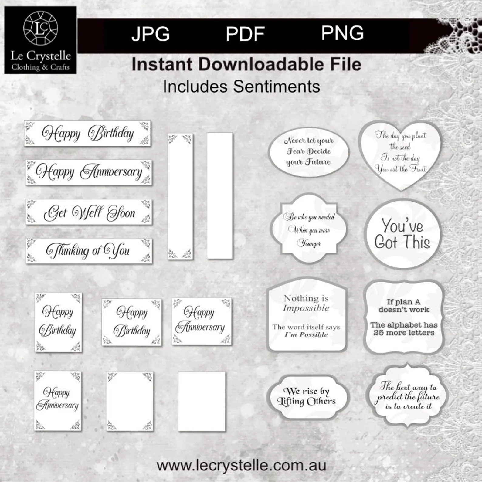 Cardmaking Puzzle Card 1 SVG - Image 2