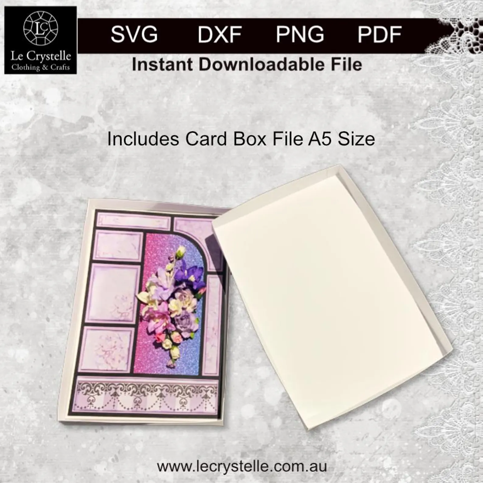 Cardmaking Puzzle Card 1 SVG - Image 4