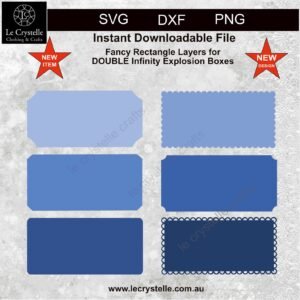 Alternative view of Double Infinity Filigree layers