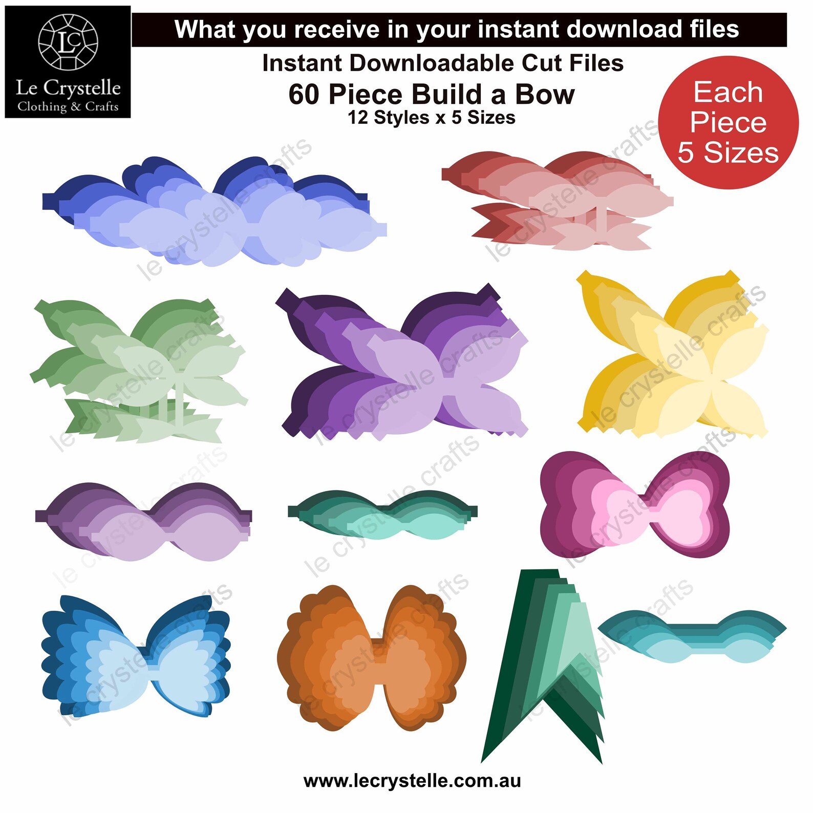 Explosion Box Build a Bow SVG - Image 2