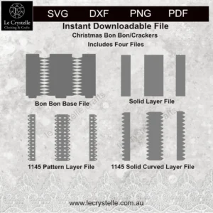 Alternative view of Christmas Bon Bons 1145 SVG