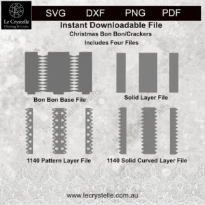 Alternative view of Christmas Bon Bons 2Pack SVG