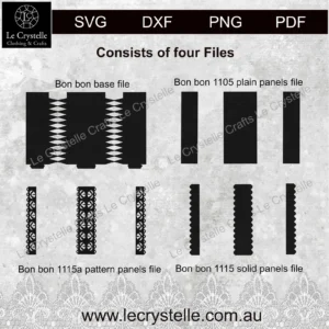 Alternative view of Christmas Bon Bons 1115 SVG