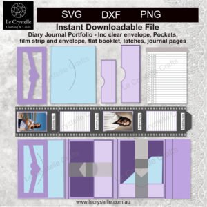 Wedding Diary Journal SVG