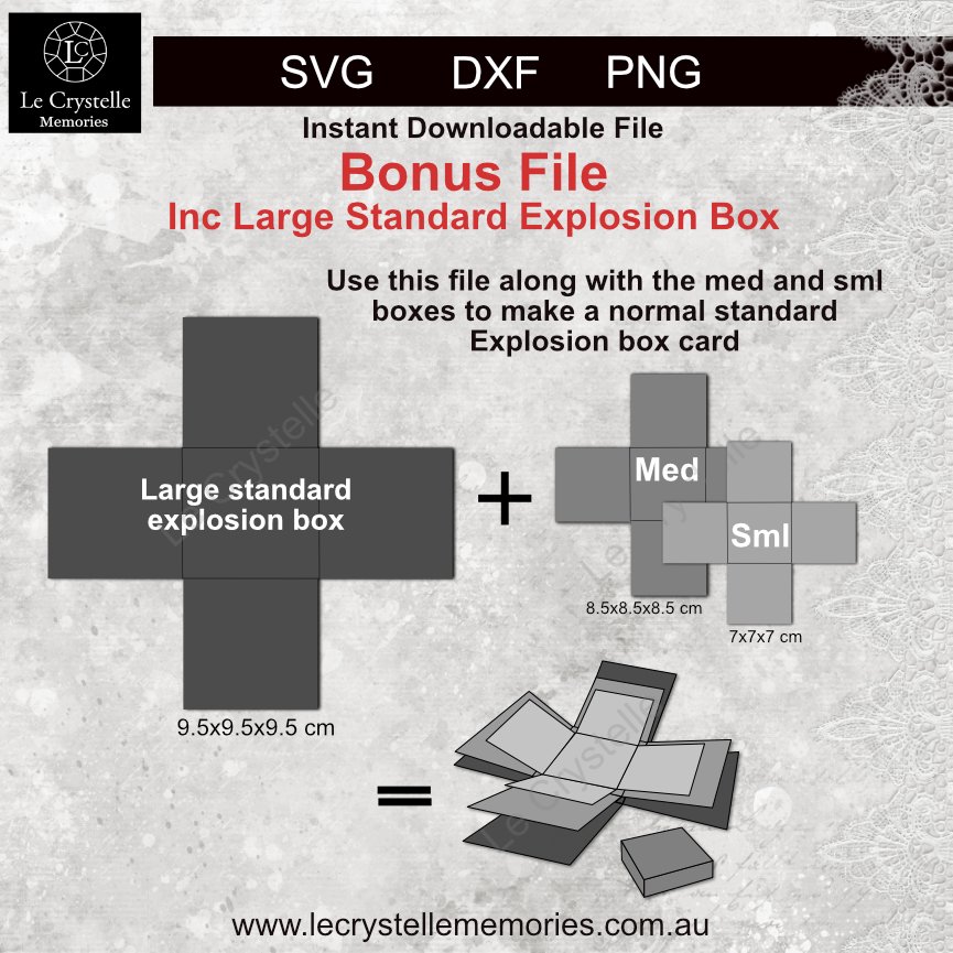 Explosion Box Another F Birthday SVG - Image 8