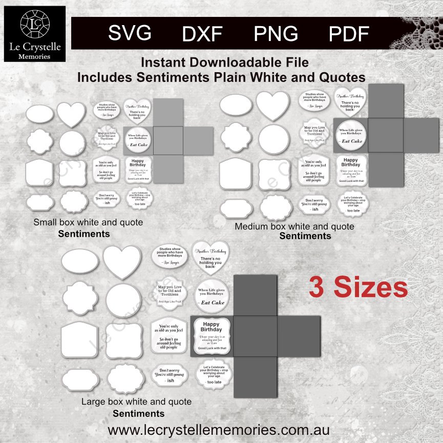 Explosion Box Another F Birthday SVG - Image 5