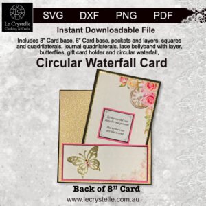 Alternative view of Circular Waterfall Card SVG