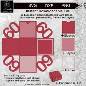Alternative view of Explosion Box 60 SVG