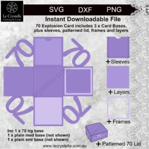 Alternative view of Explosion Box 70 SVG