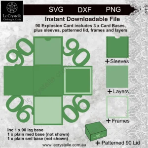 Alternative view of Explosion Box 90 SVG