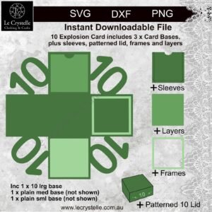 Alternative view of Explosion Box 10 SVG