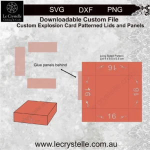 Alternative view of Explosion Box 16 SVG