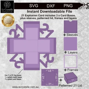 Explosion Box 21 SVG
