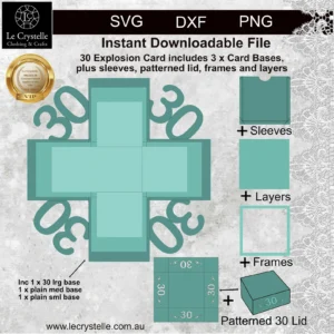 Explosion Box 30 SVG