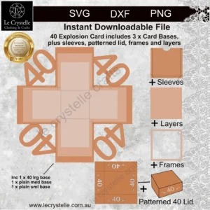 Explosion Box 40 SVG