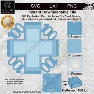 Explosion Box 100 SVG