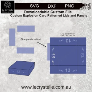 Alternative view of Explosion Box 13 SVG