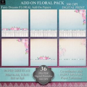 Alternative view of Fairy Dreams Digital 12x12 Add-On Collection