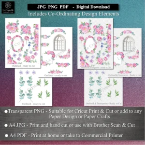 Alternative view of Fairy Dreams Digital Envelopes, Tags and Labels Collection