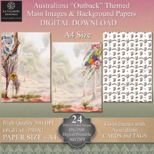 Australian Outback Digital A4 Collection
