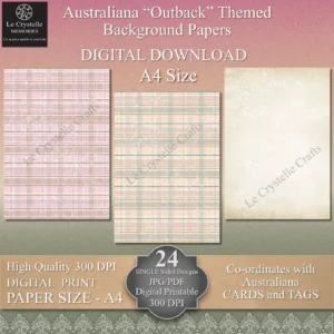 Alternative view of Australian Outback Digital A4 Collection