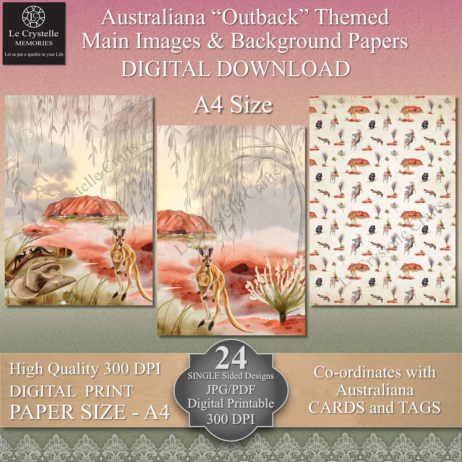 Australian Outback Digital A4 Collection - Image 5