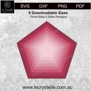 Flower Base Pentagons