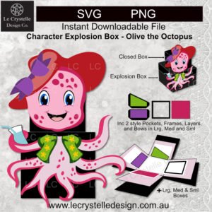 Cute Octopus Explosion Box