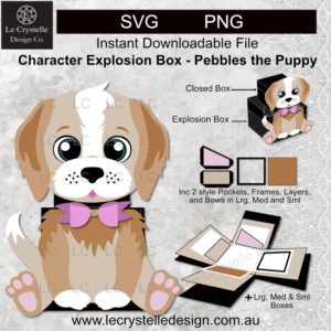 Cute Puppy Explosion Box