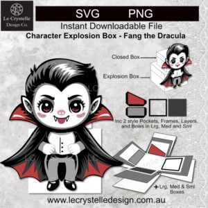 Cute Dracula Explosion Box