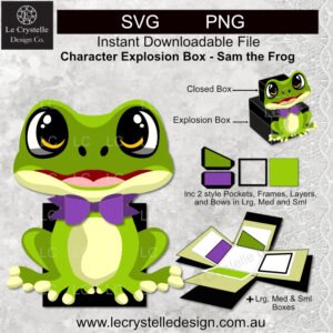 Cute Frog Explosion Box