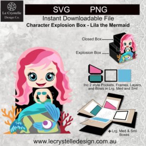 Cute Mermaid Explosion Box