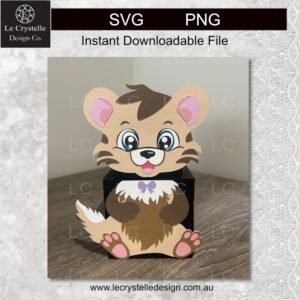 Alternative view of Cute Lion Explosion Box