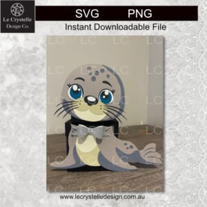 Alternative view of Cute Seal Explosion Box