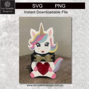 Alternative view of Cute Unicorn Explosion Box