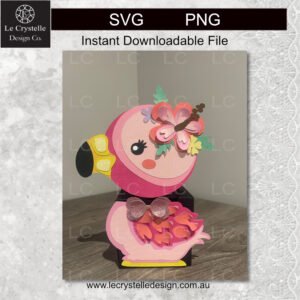 Alternative view of Cute Flamingo Explosion Box