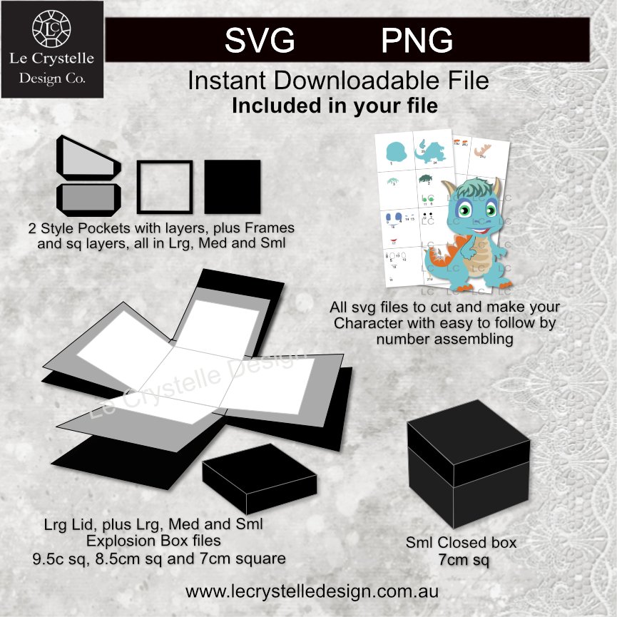 Cute Dinosaur Explosion Box - Image 3