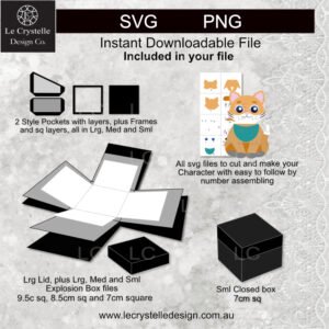 Alternative view of Cute Kitty Explosion Box