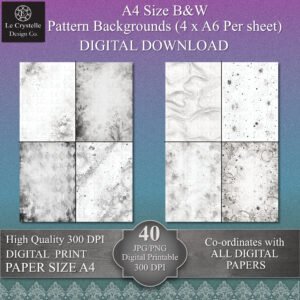 Background B&W Papers