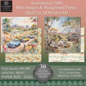 Alternative view of Australiana Cars Digital 12x12 Collection