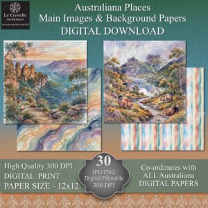 Alternative view of Australiana Places Digital 12x12 Collection