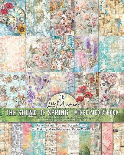 Ciao Bella Mixed Media Book Sound of Spring