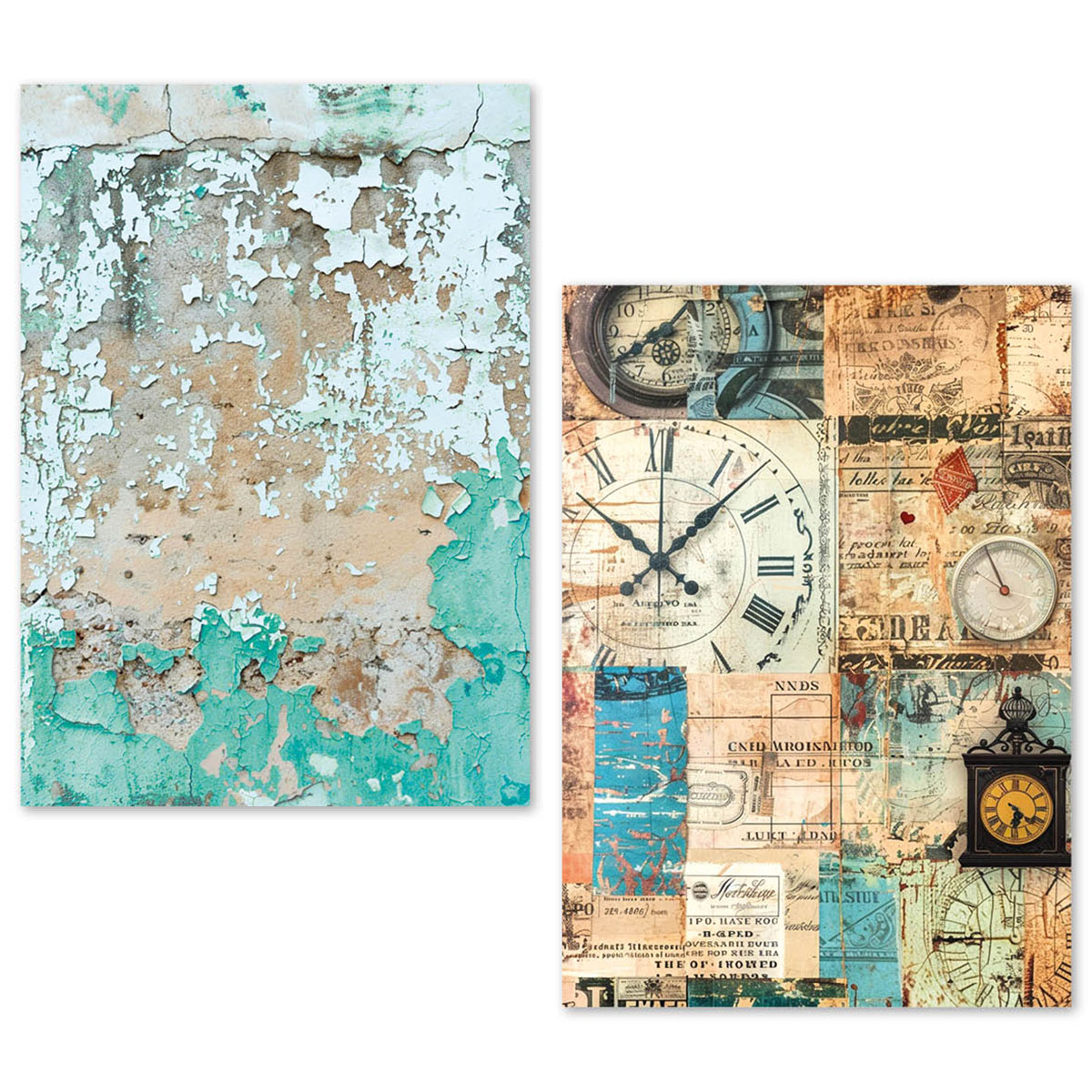 Ciao Bella Tissue Paper A5 - Fragments of Time Pack of 24 - Image 12