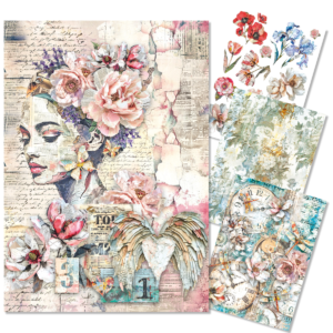 Ciao Bella Sound of Spring A4 Rice Paper 4/pk