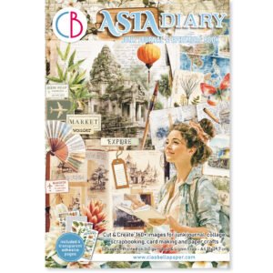 Ciao Bella Ephemera Book Asia Diary A4 32/Pkg