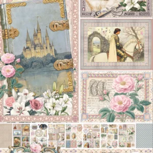 Ciao Bella Courtly Love Creative Pad A4 9/Pkg