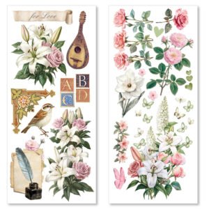 Alternative view of Ciao Bella Art Stickers - Courtly Love Pack of 5