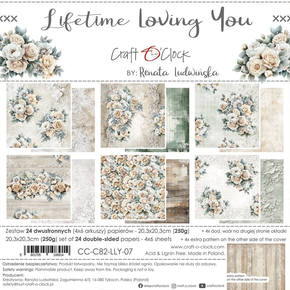 Lifetime Loving You 8x8 Main Papers